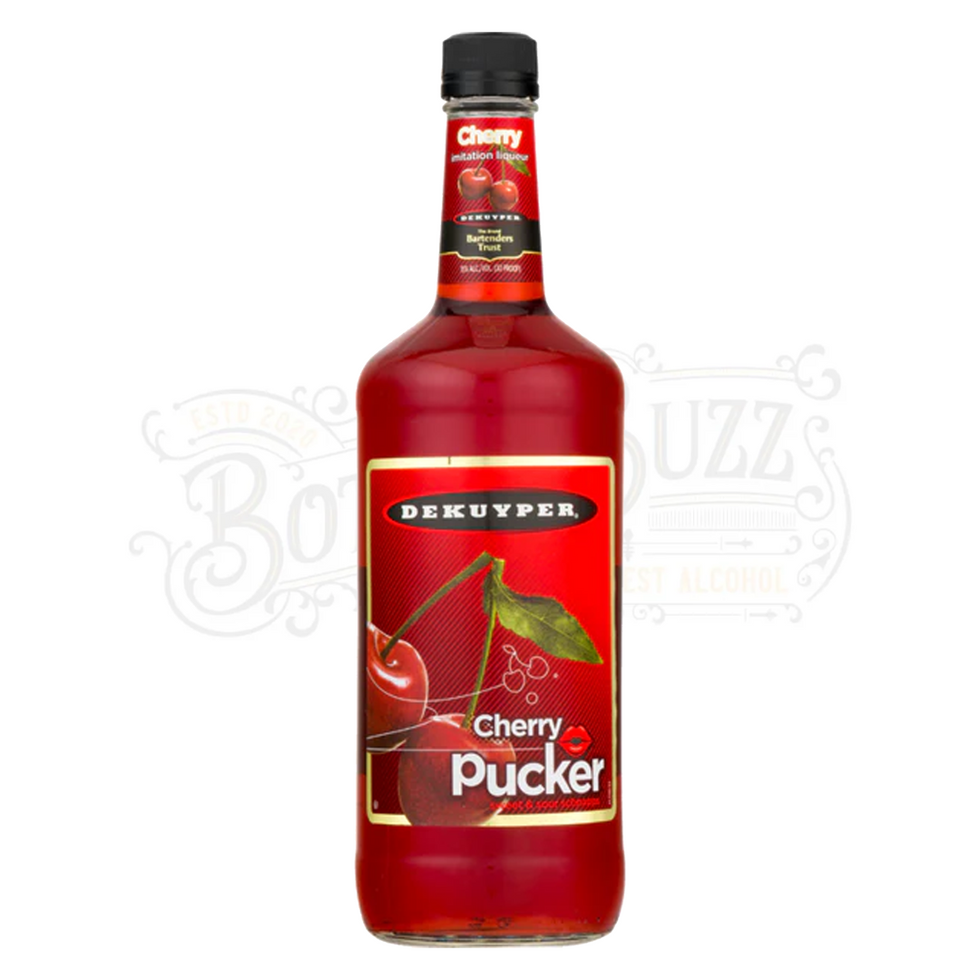 Dekuyper Sweet & Sour Cherry Schnapps Pucker 1L