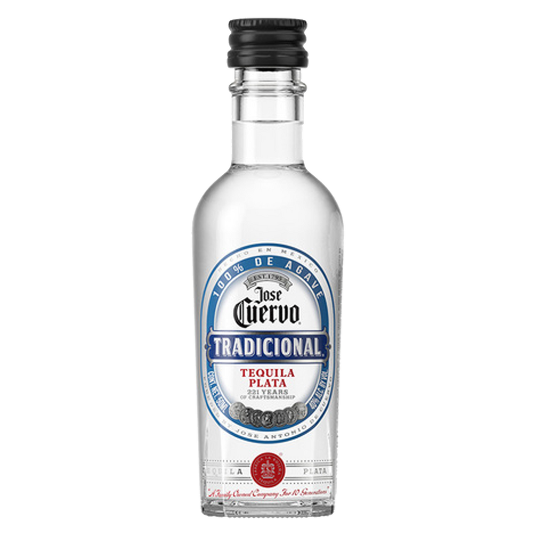 Jose Cuervo Tradicional Silver Tequila 50 ml 10 Pack