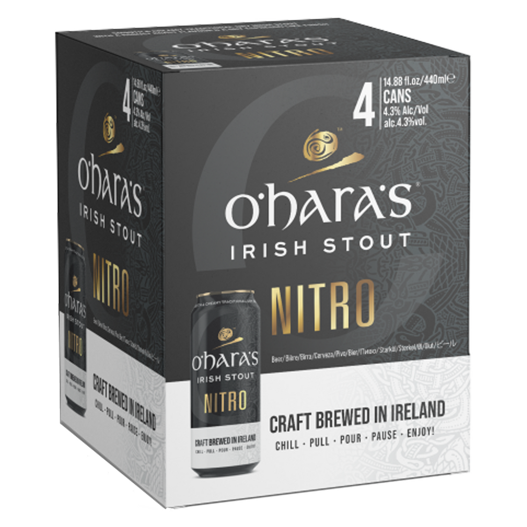 Oharas Irish Stout Nitro 24 Pack