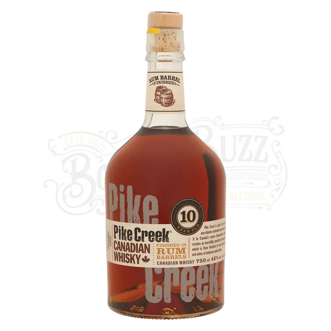 Pike Creek Canadian Whisky Finished In Rum Barrels 10 Year