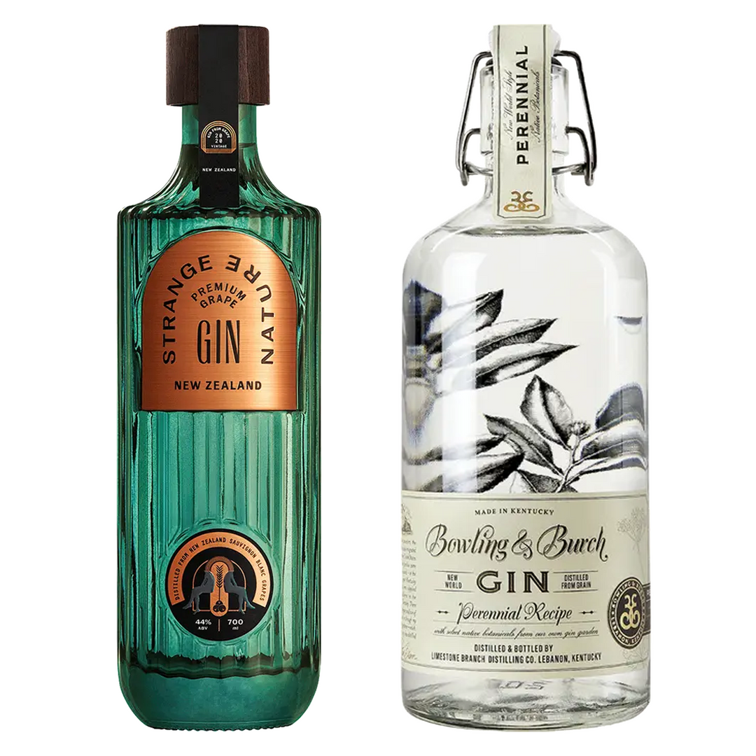 Strange Nature Gin & Bowling & Burch Gin Bundle