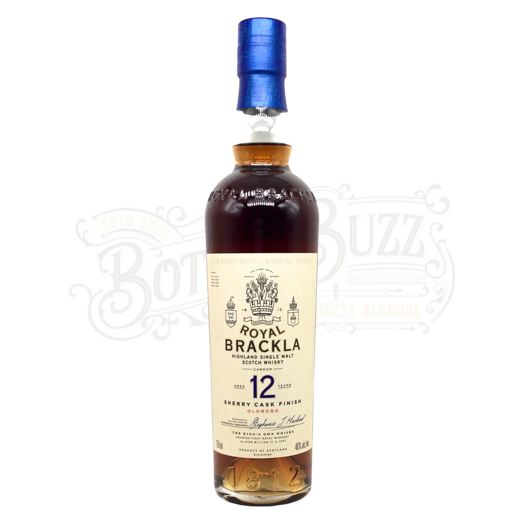 Royal Brackla Single Malt Scotch Sherry Cask Finish Oloroso 12 Year