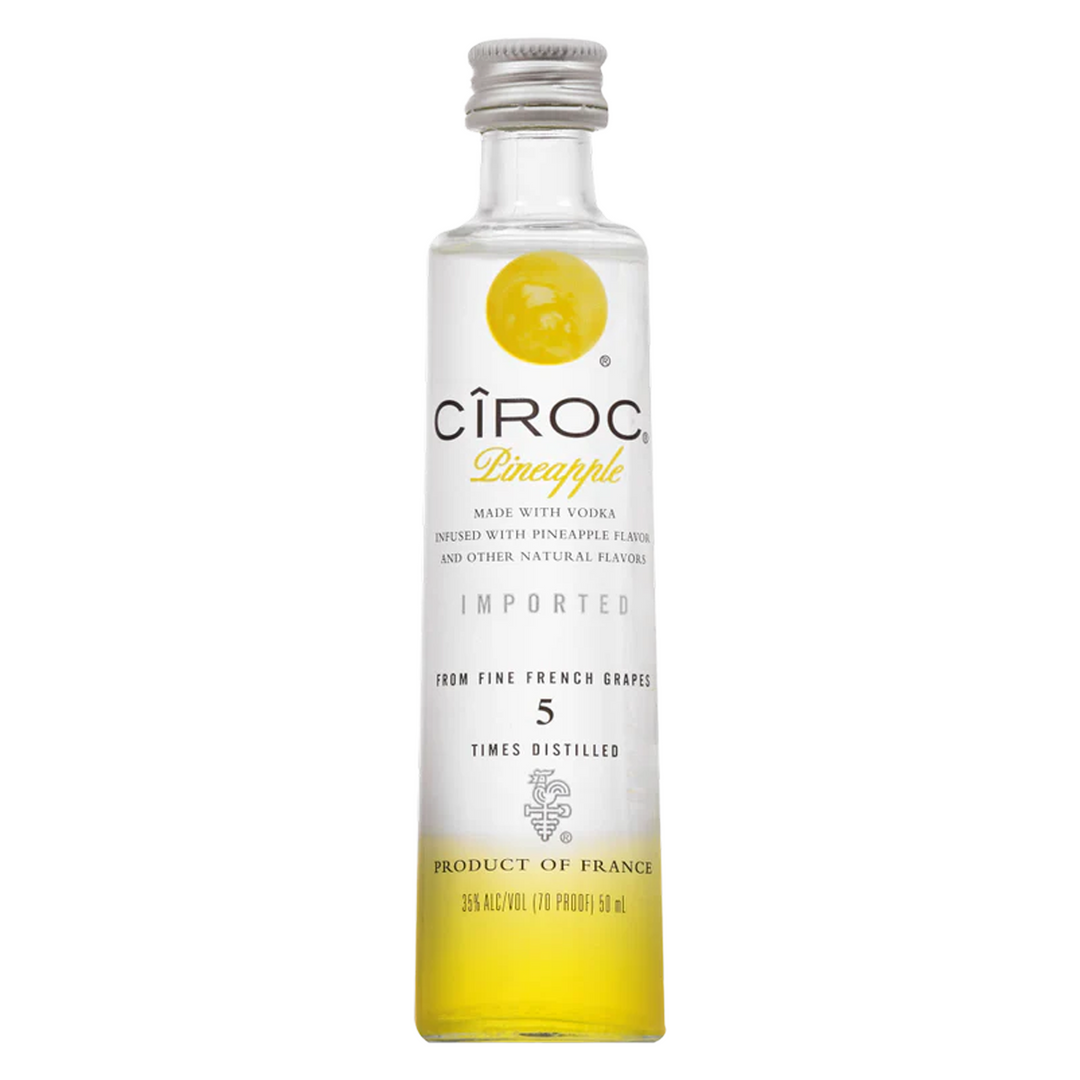 Ciroc Pineapple Flavored Vodka 50ml 15 Pack