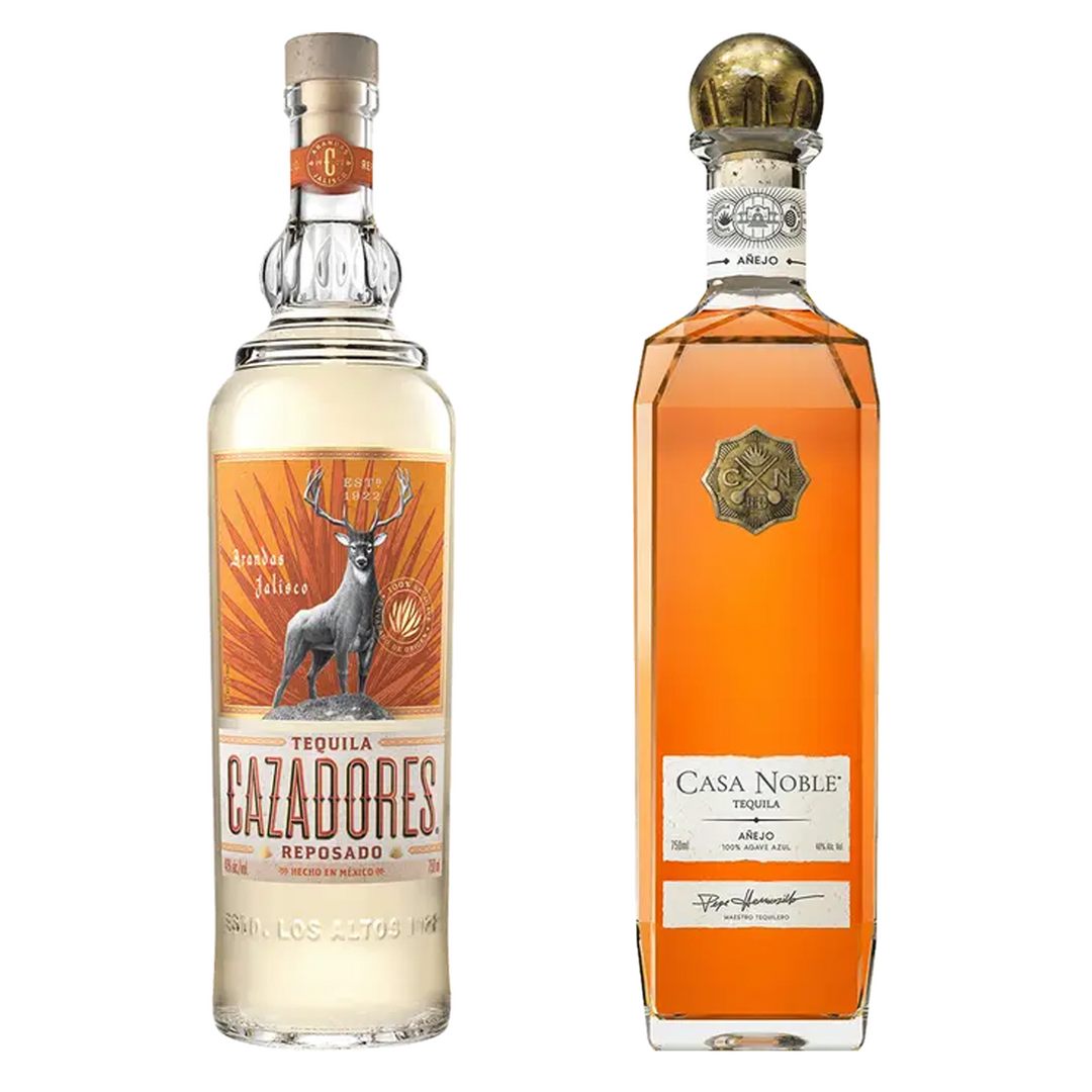 Cazadores Tequila Reposado & Casa Noble Tequila Anejo Bundle