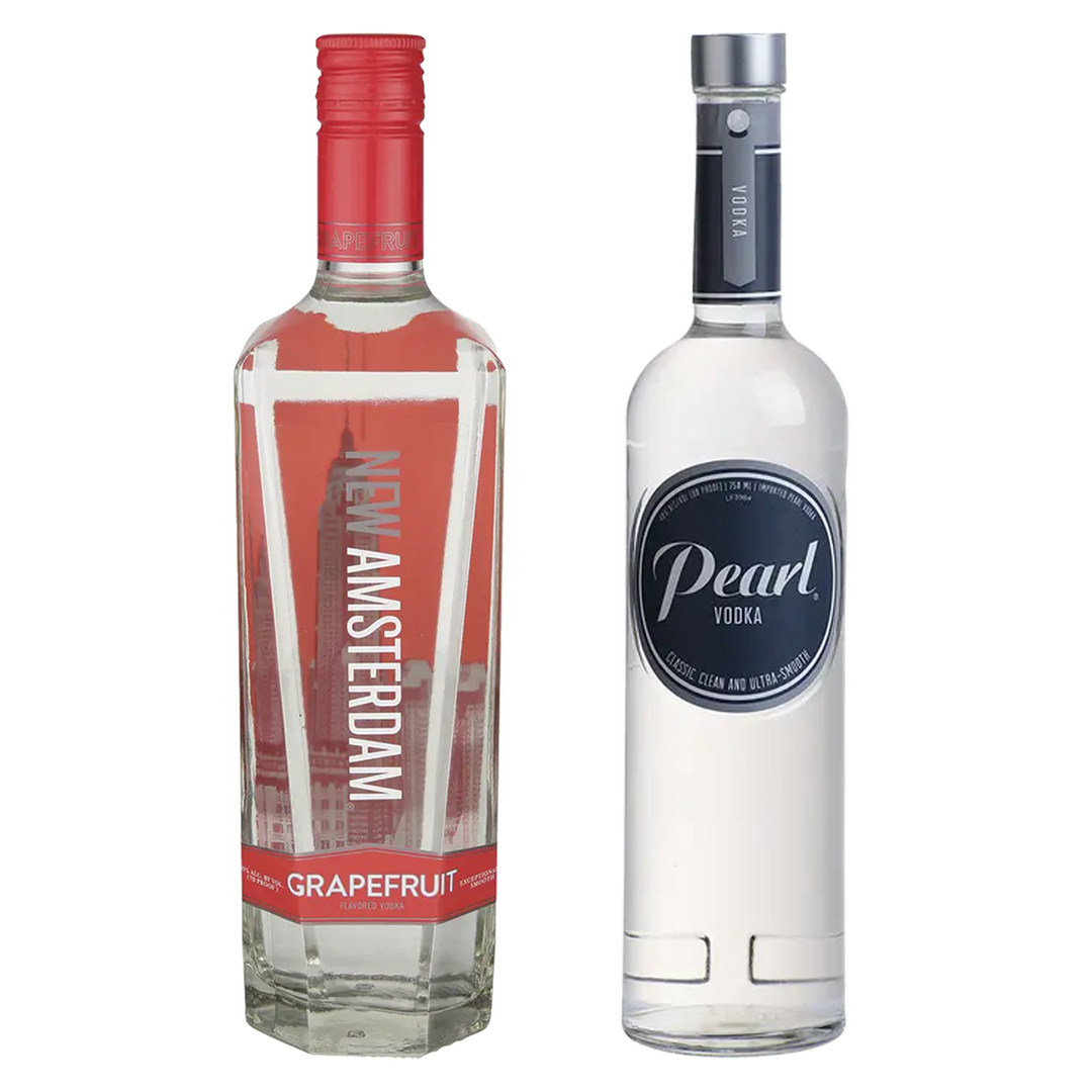 New Amsterdam Grapefruit Vodka & Pearl Vodka Bundle
