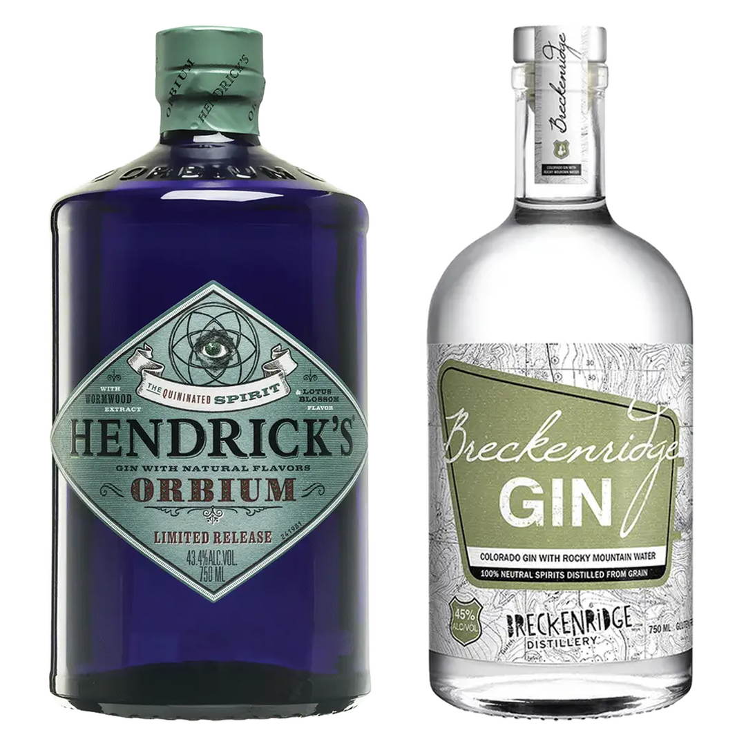 Hendrick's Orbium Gin & Breckenridge Gin Bundle