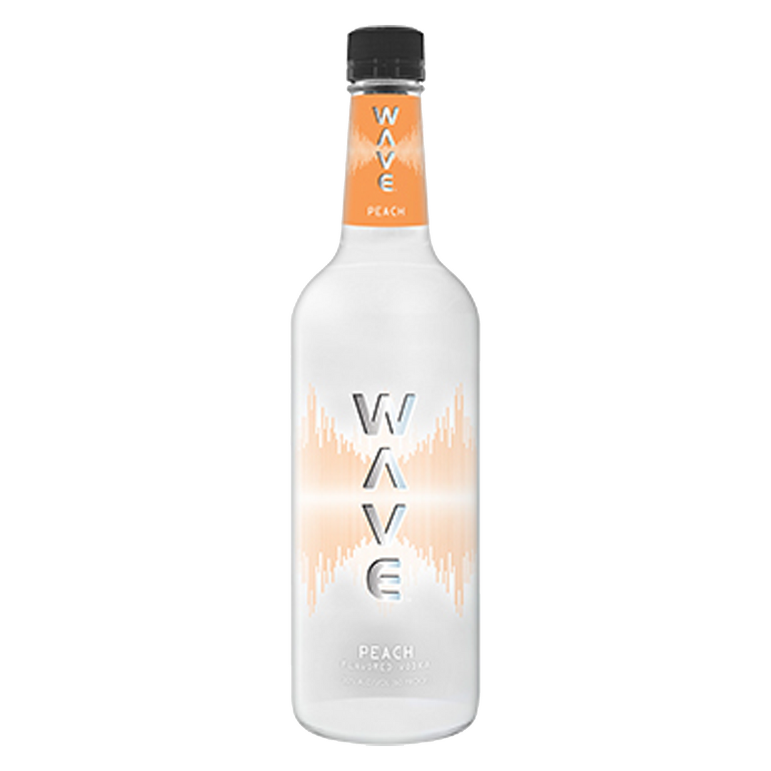 Wave Peach Flavored Vodka 50 ml 12 Pack