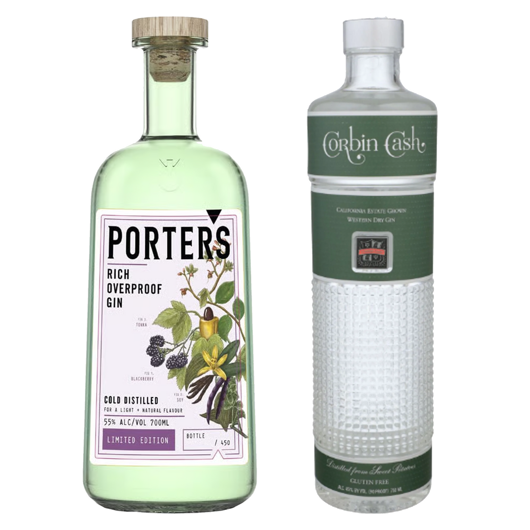 Porters Orchard Gin & Corbin Western Dry Gin Estate Grown Bundle
