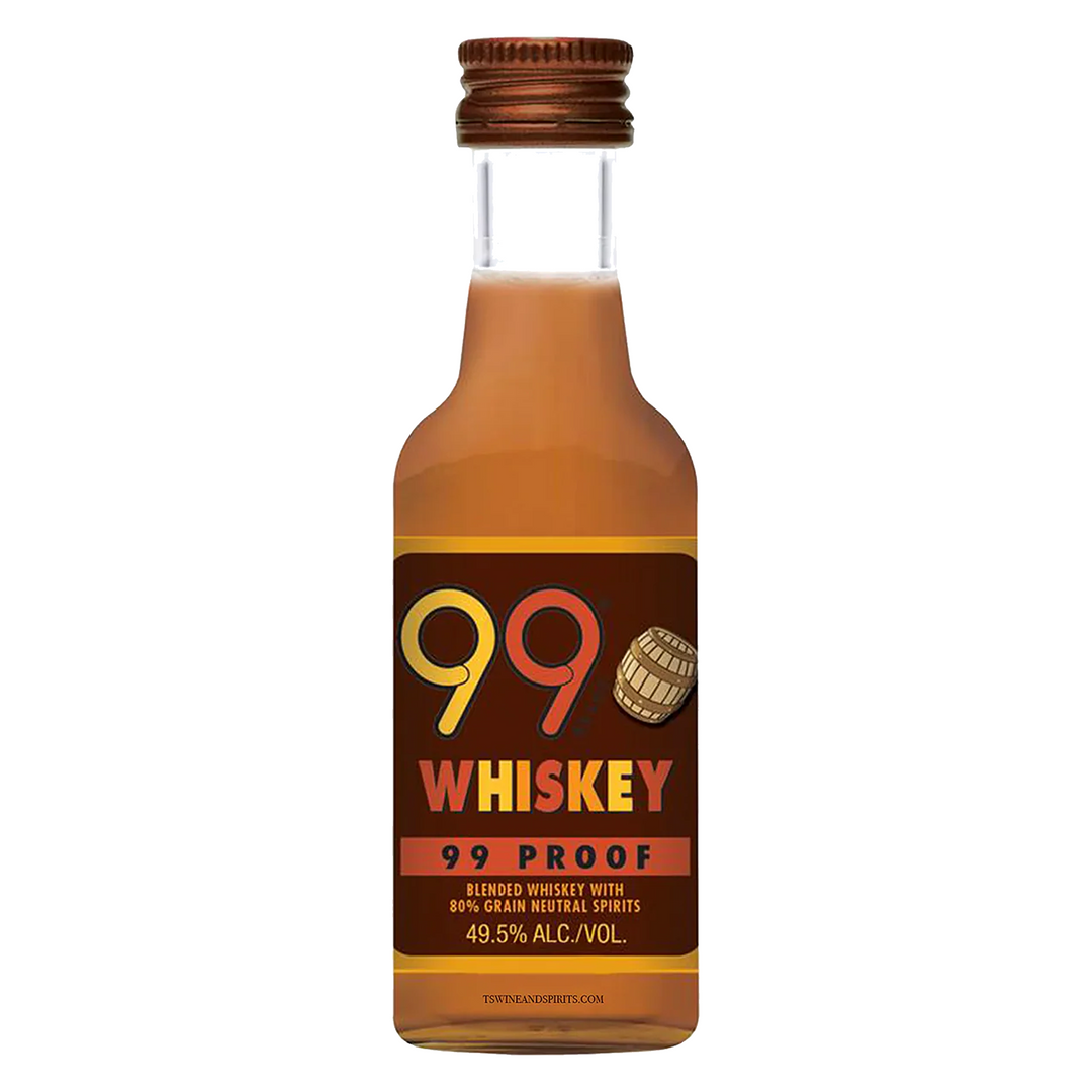 99 Brand Blended American Whiskey 50ml 12 Pack
