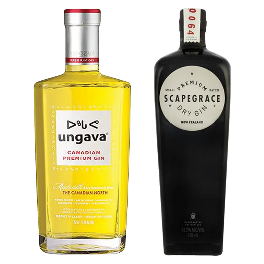 Ungava Premium Gin & Scapegrace Dry Gin Small Batch Bundle