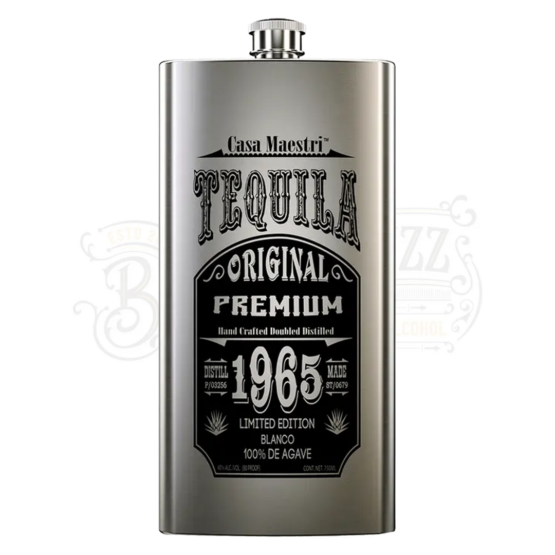 Casa Maestri Tequila Blanco Flask 200ml