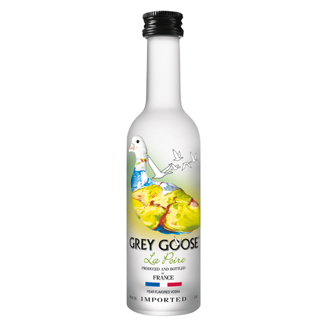 Grey Goose Pear Flavored Vodka La Poire 50 ml 12 Pack