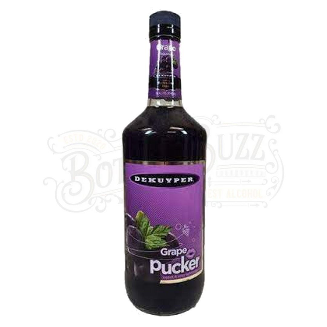 Dekuyper Sour Grape Schnapps Pucker 1L