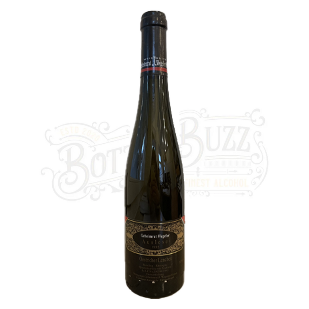 Weinguter Wegeler Riesling Auslese Oestricher Lenchen 1992 500ml
