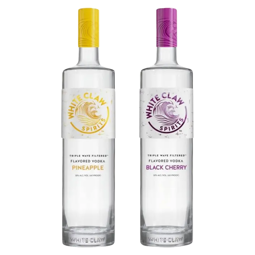 White Claw Pineapple & Black Cherry Flavored Vodka Bundle