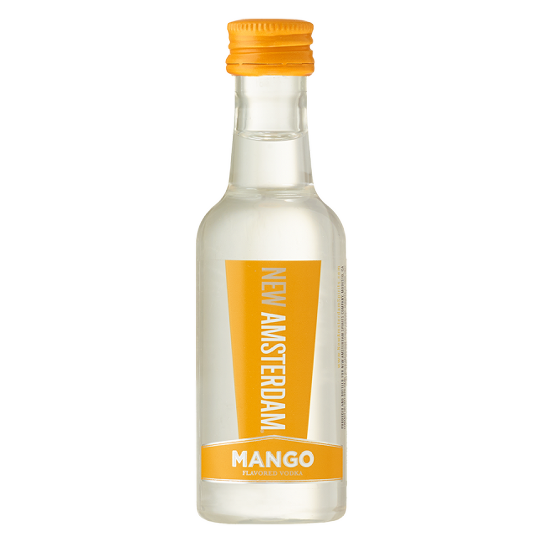 New Amsterdam Mango Vodka 50 ml 10 Pack