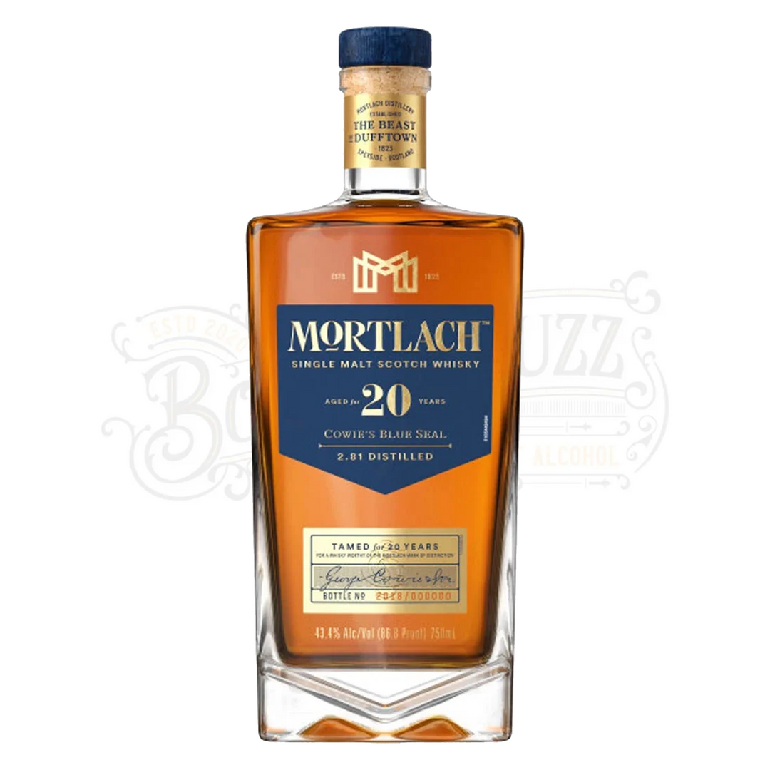 Mortlach Single Malt Scotch Cowie's Blue Seal 20 Year