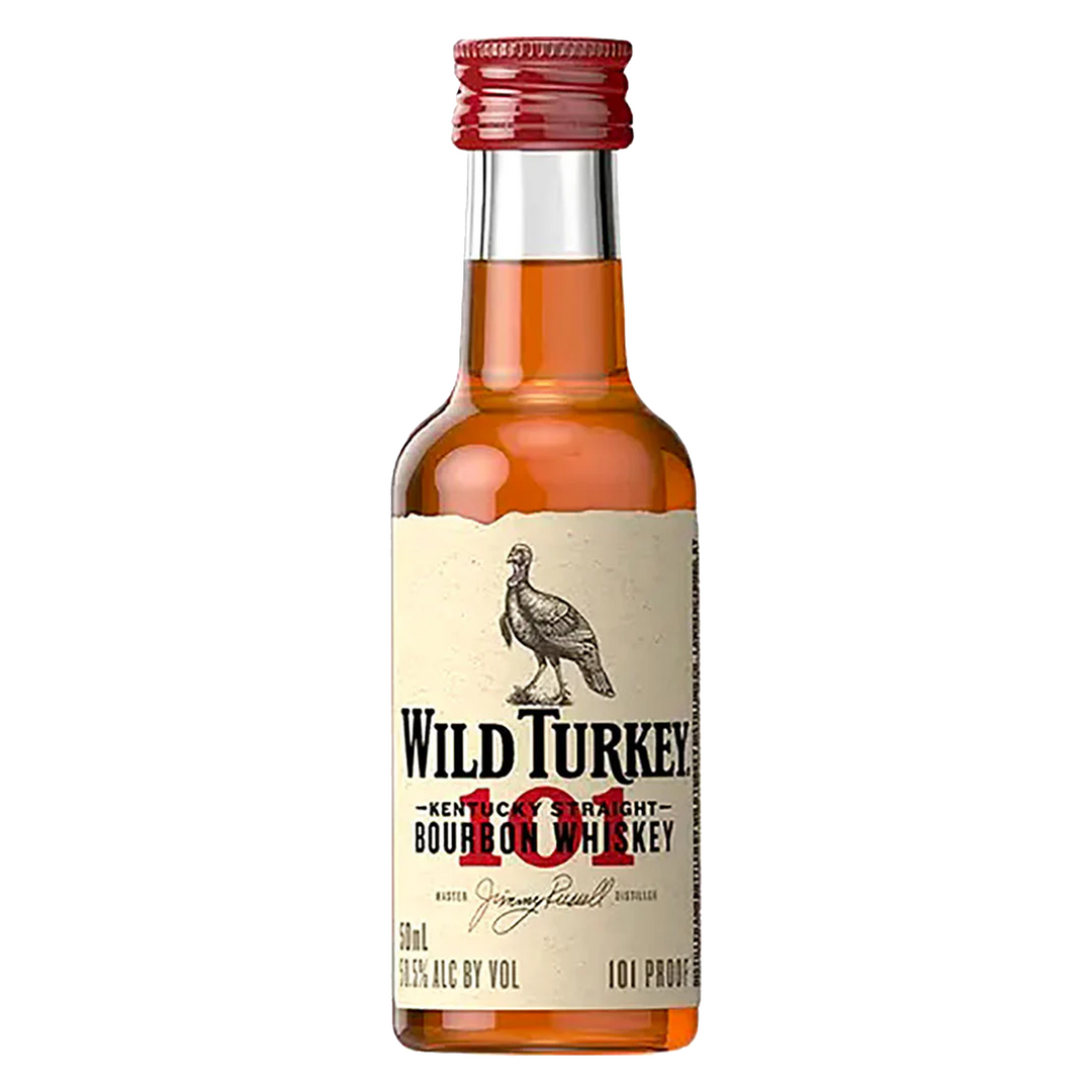 Wild Turkey Straight Bourbon 50ml 12 Pack