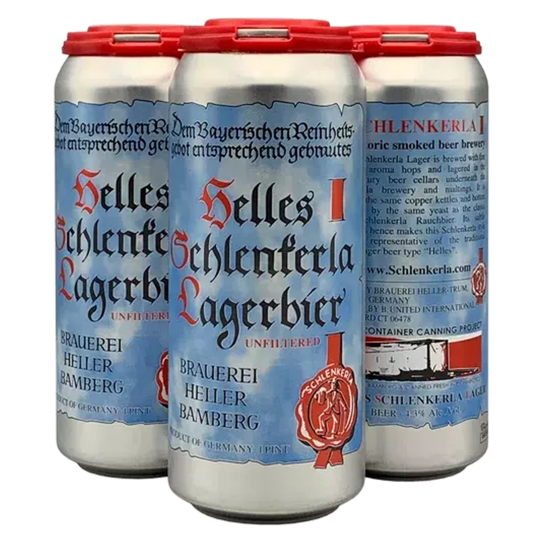 Aecht Schlenk Helles Lager Can 24 Pack