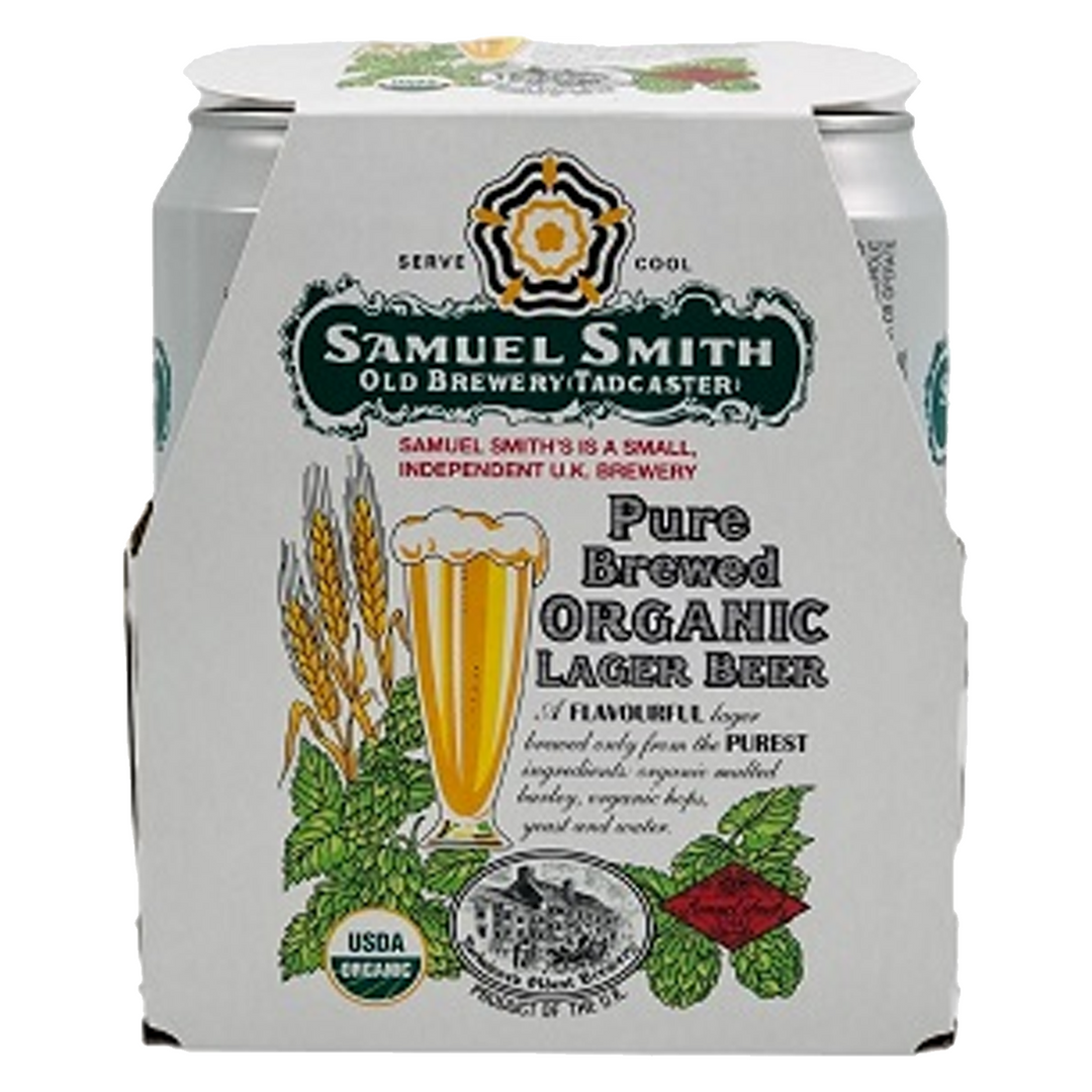 Samuel Smith Organic Lager Beer Pure Brewed 24 Pack