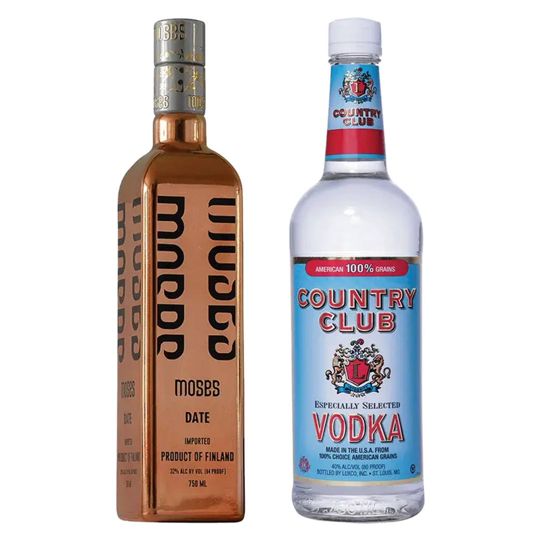 Moses Date Vodka & Country Club Vodka Bundle