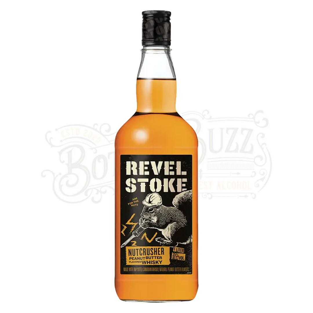 Revel Stoke Peanut Butter Flavored Whiskey Nutcrusher 1L