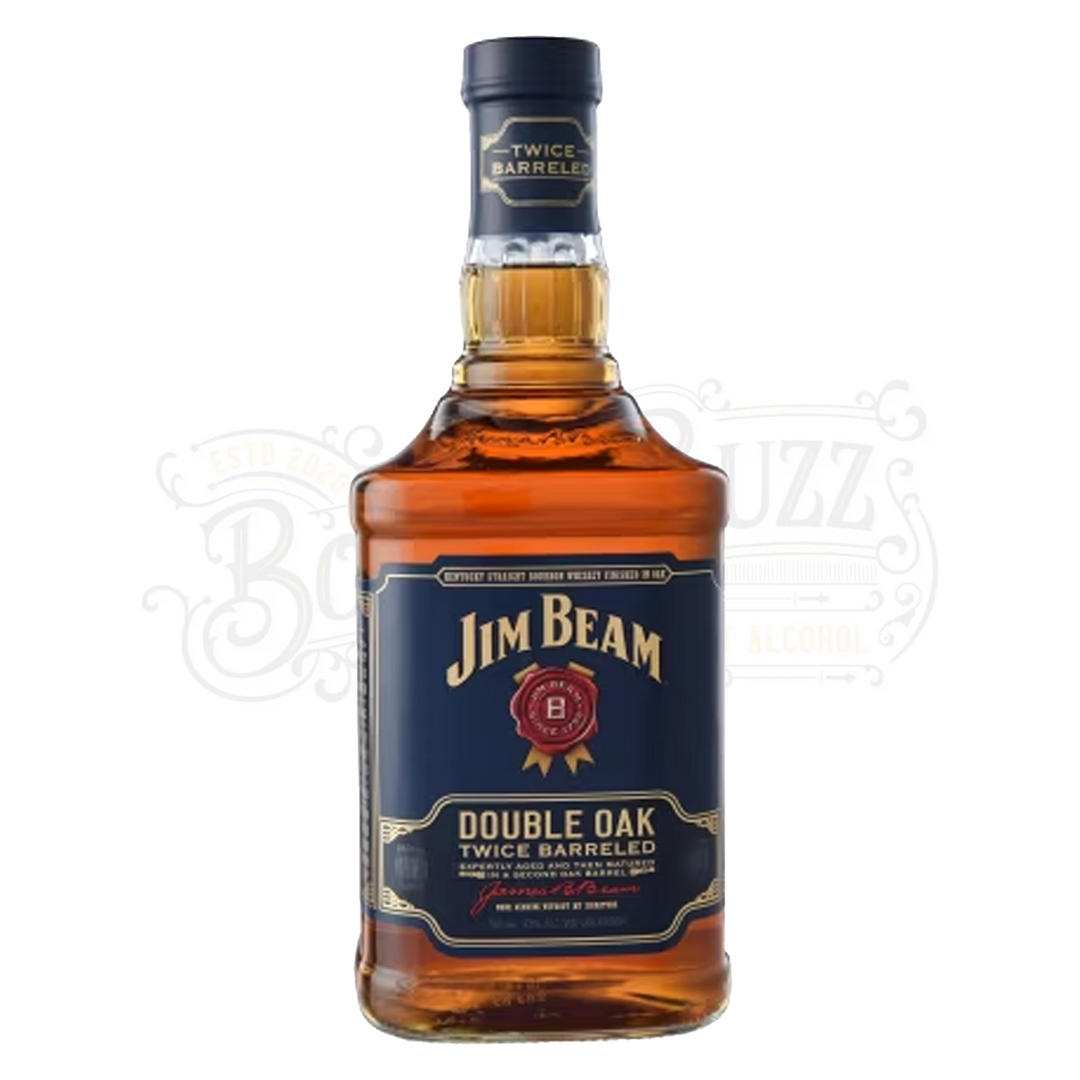 Jim Beam Straight Bourbon Double Oak Twice Barreled