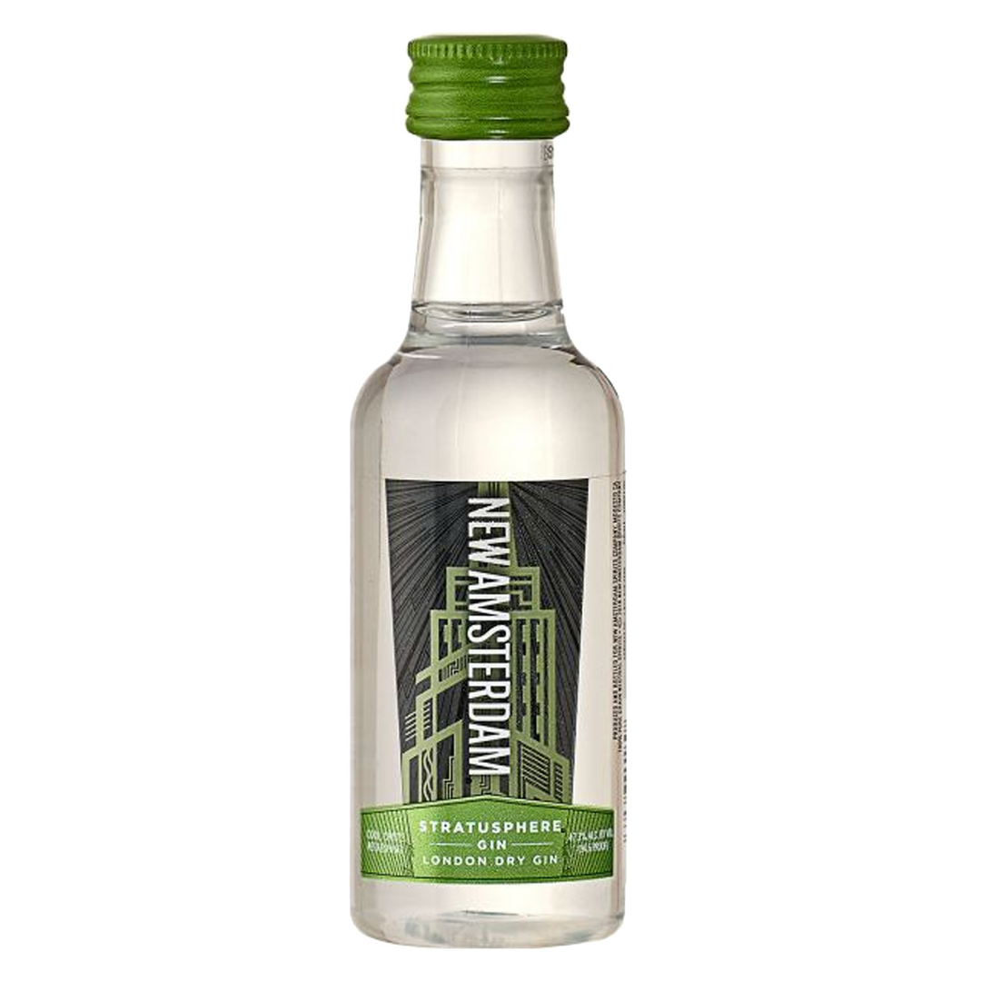 New Amsterdam London Dry Gin 50 ml 12 Pack