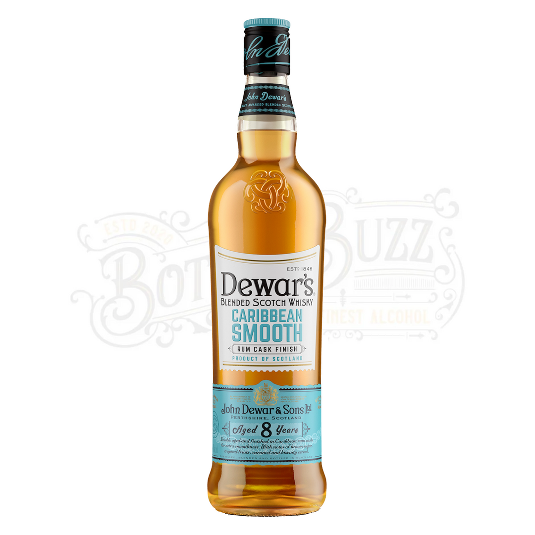 Dewar's Blended Scotch Caribbean Smooth Rum Cask Finish 8 Year