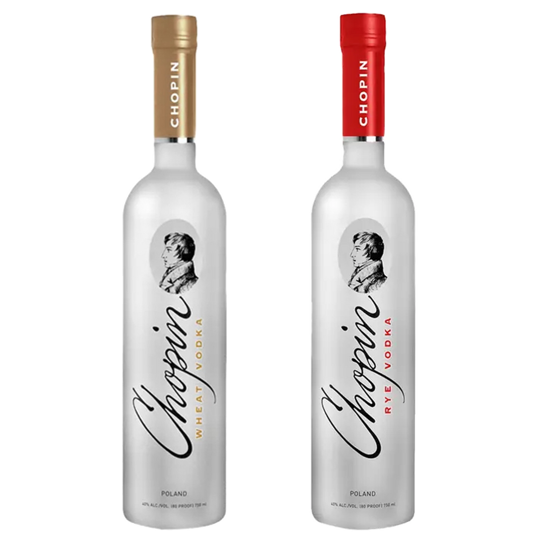 Chopin Wheat Vodka & Chopin Rye Vodka Bundle