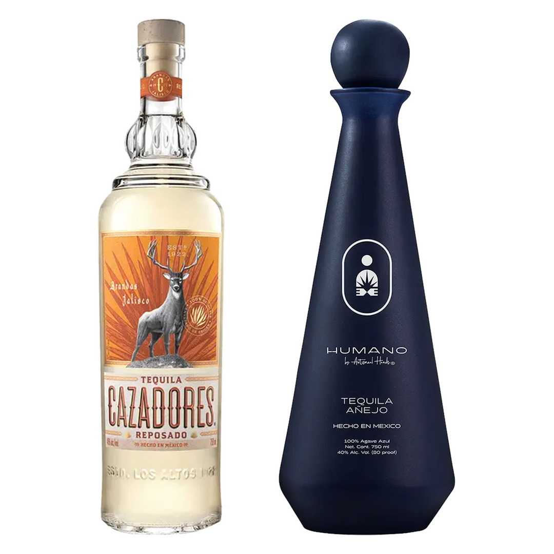 Cazadores Tequila Reposado & Humano Tequila Anejo Bundle