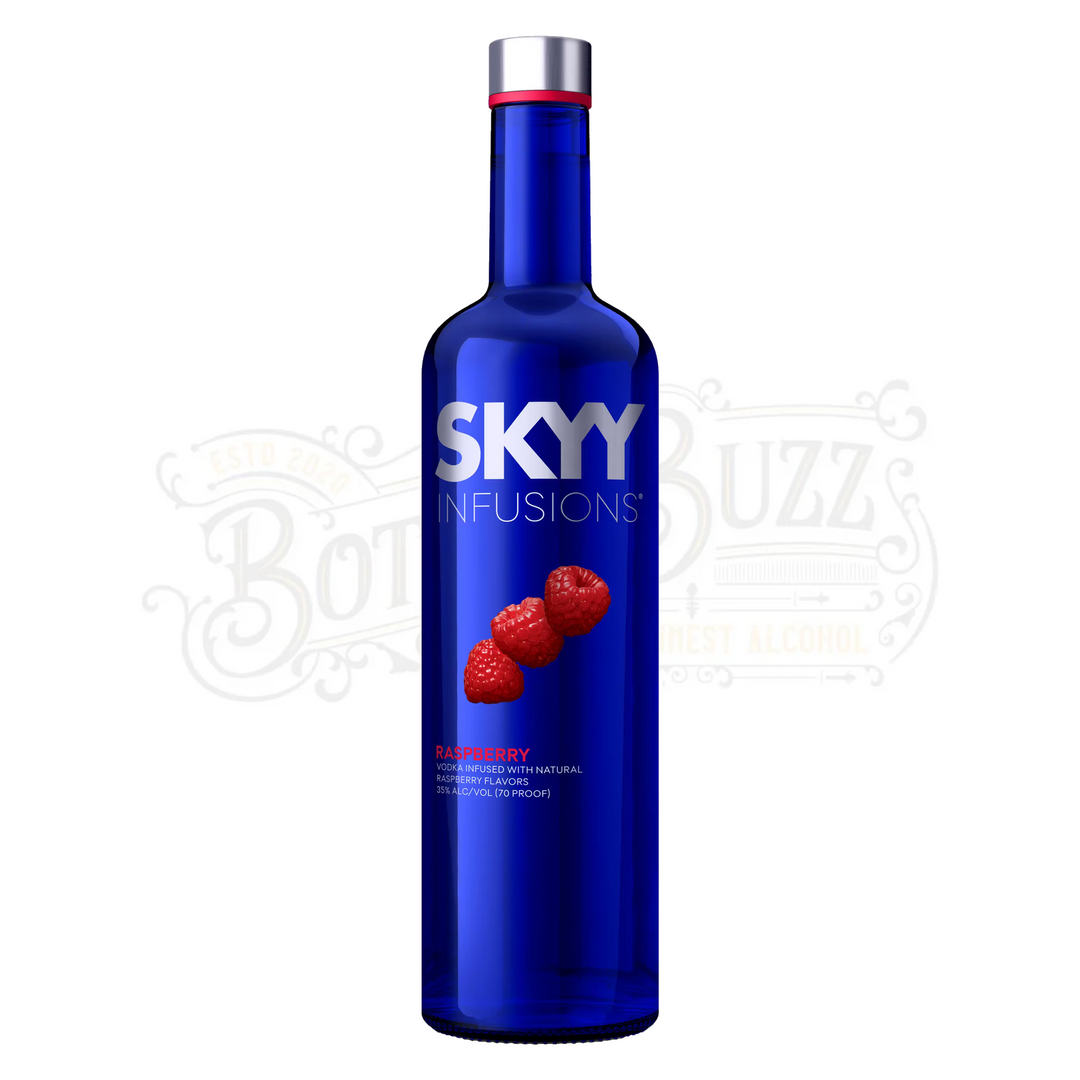 Skyy Raspberry Flavored Vodka Infusions 1L