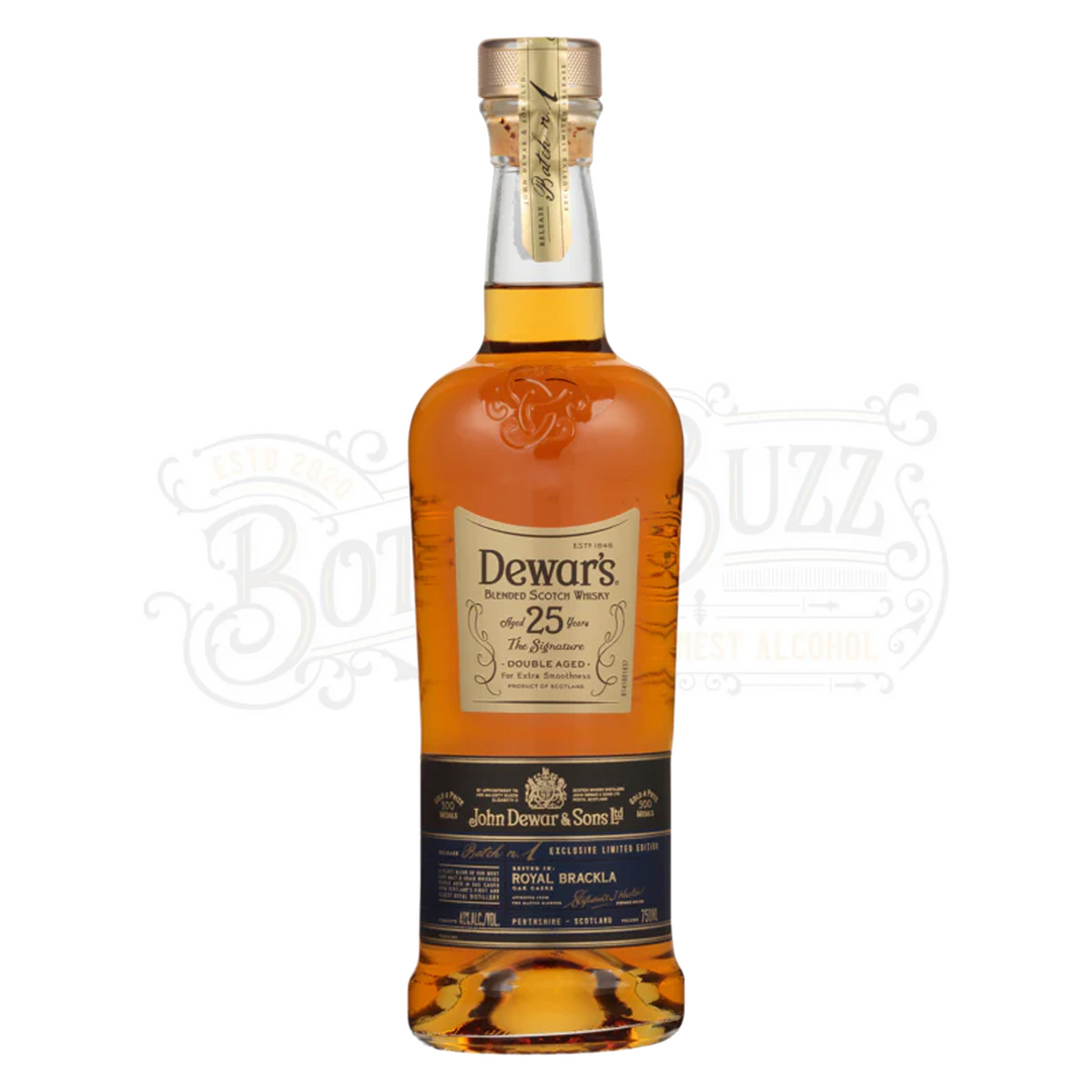 Dewar's Blended Scotch The Signature Double Aged 25 Year