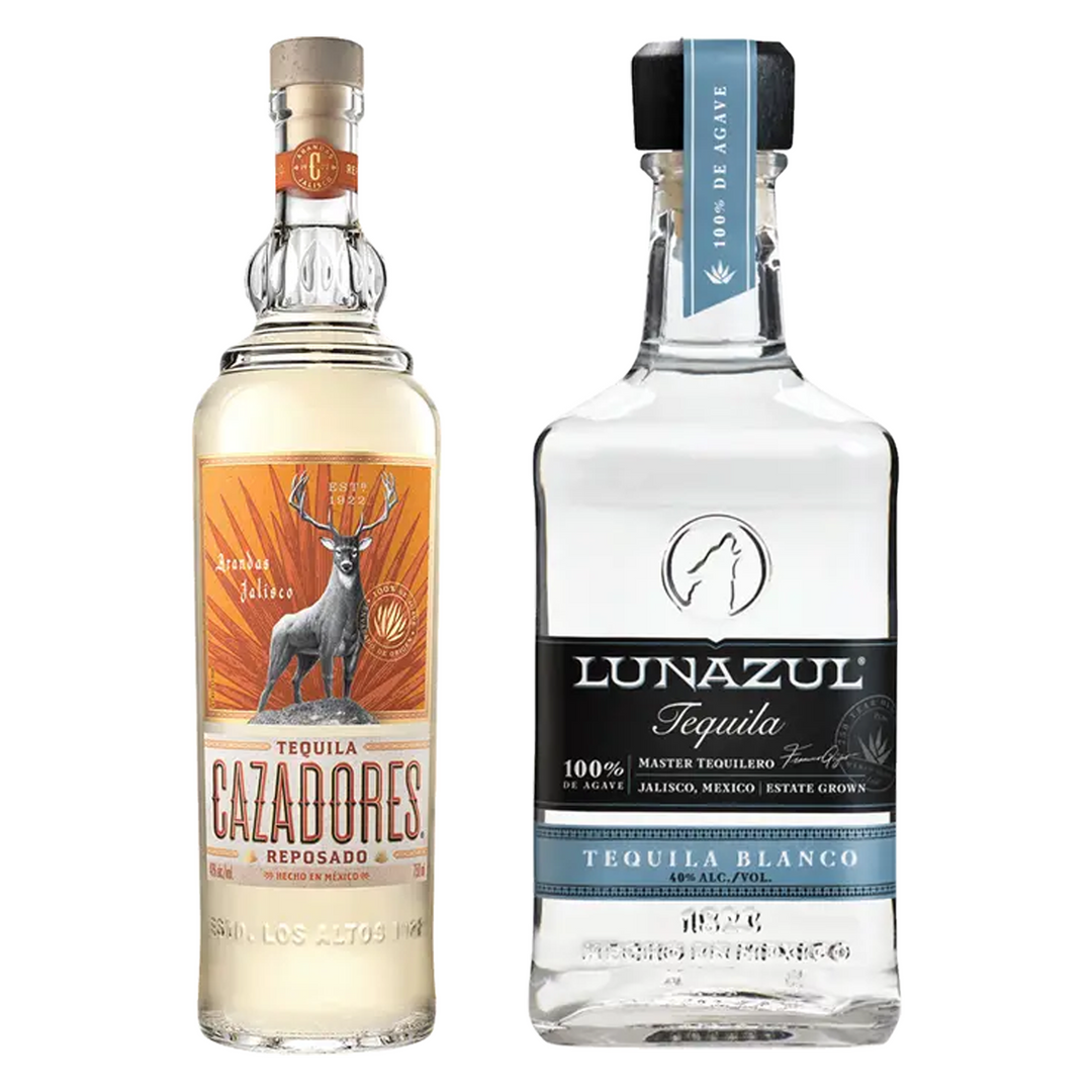 Cazadores Tequila Reposado & Lunazul Tequila Blanco Bundle