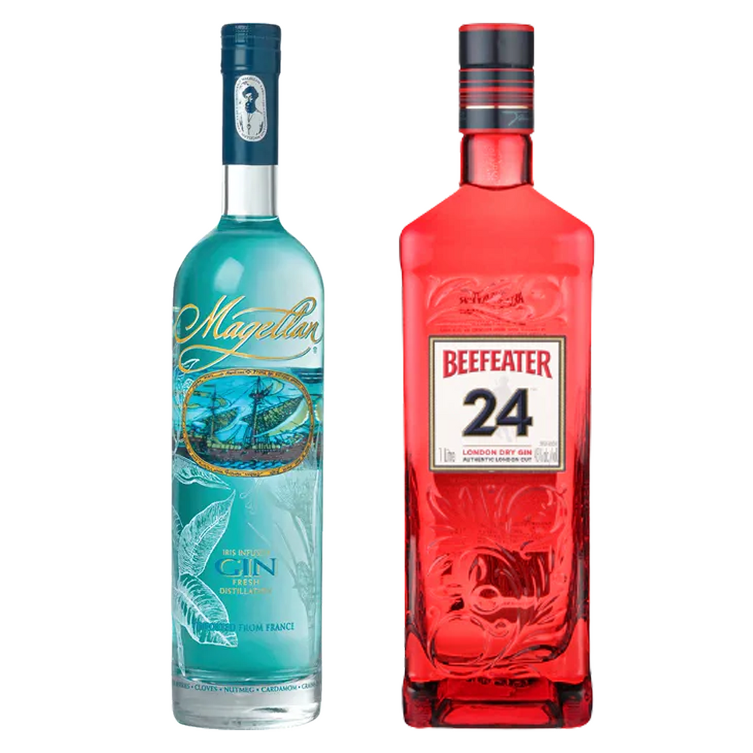 Magellan Iris Flavored Gin & Beefeater London Dry Gin Crianza Bundle