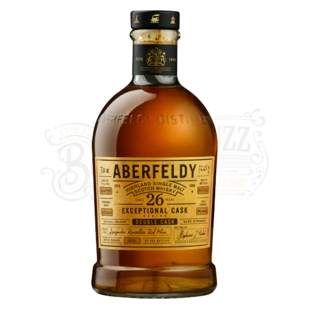 Aberfeldy Single Malt Scotch Exceptional Cask Series Double Cask 26 Year 700ml