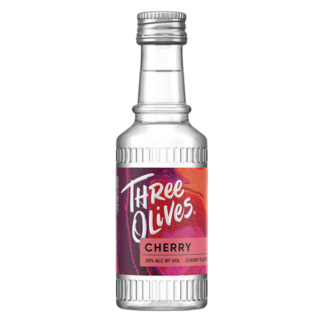 Three Olives Cherry Vodka 50 ml 10 Pack