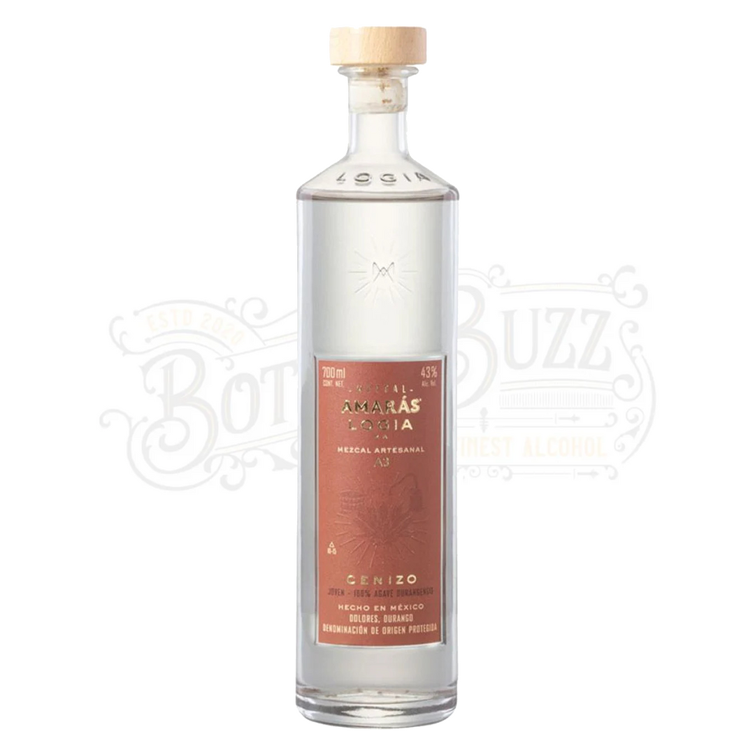 Amaras Mezcal Artesanal Ma Joven Logia A3 Cenizo 700ml