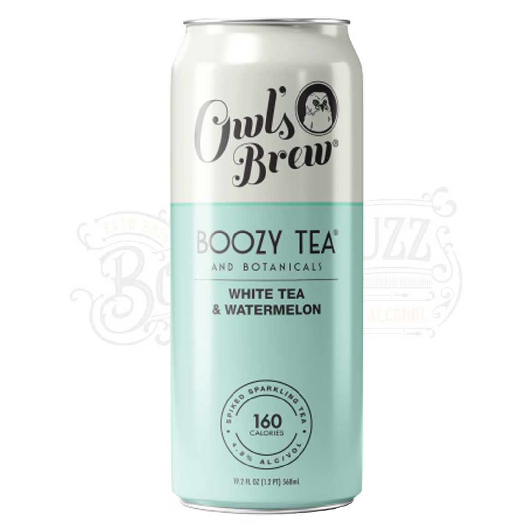 Owls Brew Boozy Tea White Watermelon 12 Pack