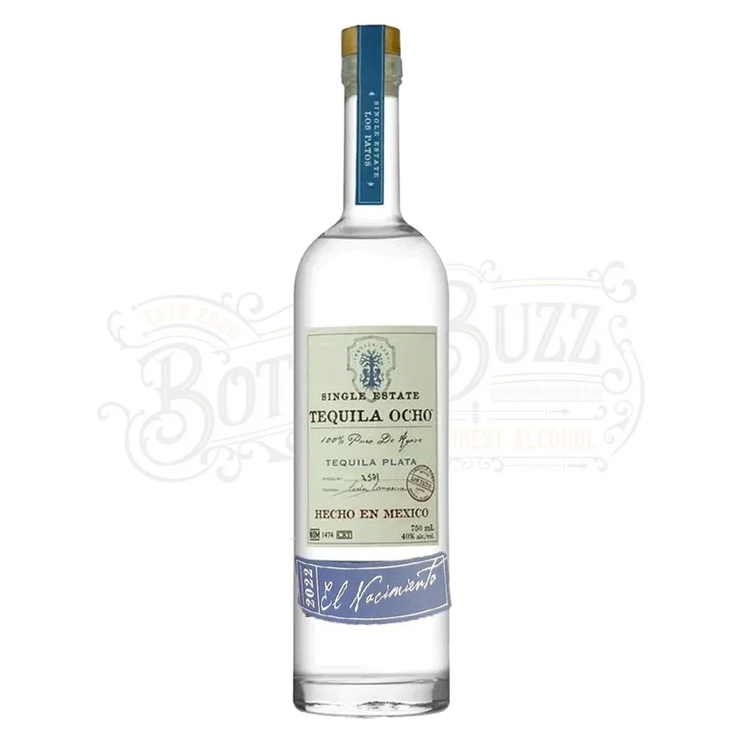 Tequila Ocho Plata Single Estate Corralillos 1L