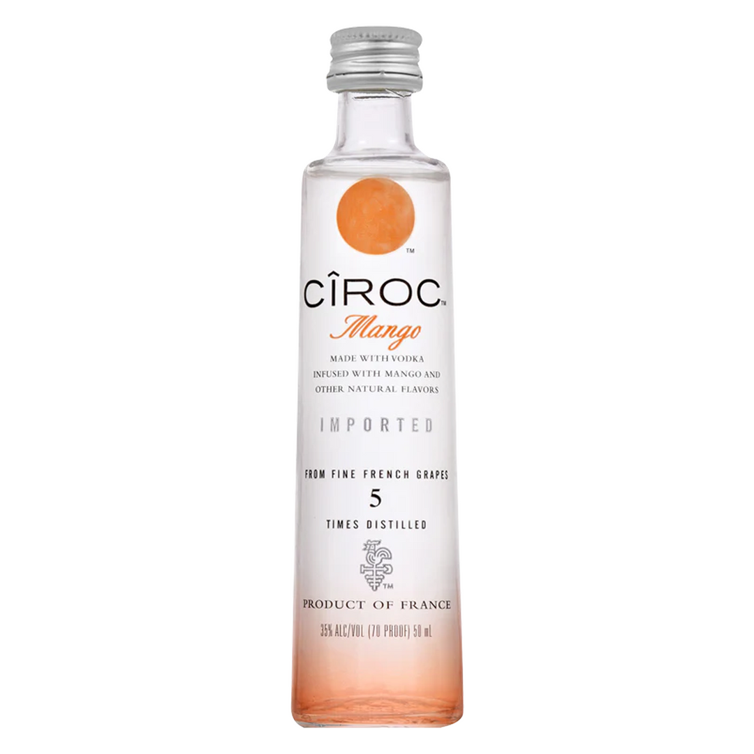 Ciroc Mango Flavored Vodka 50ml 15 Pack