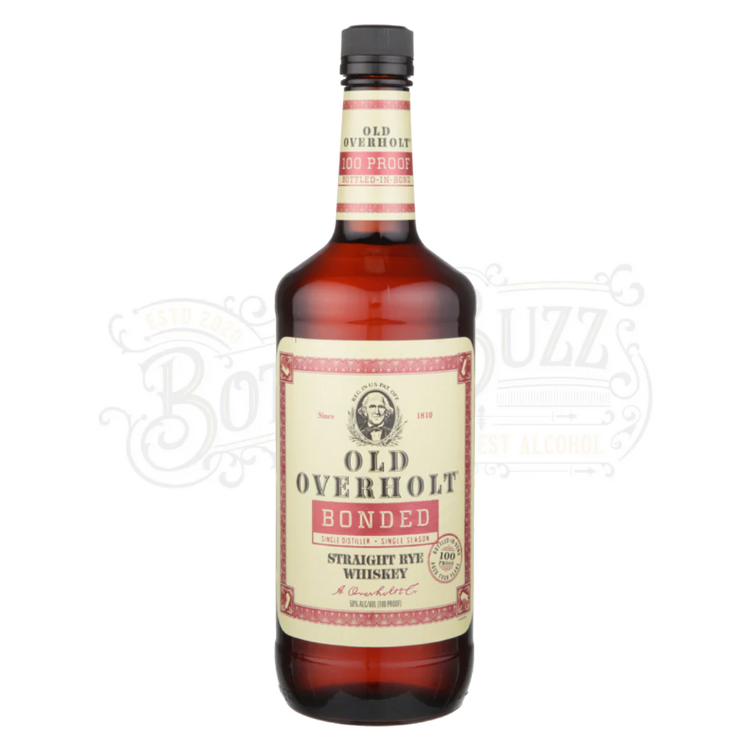 Old Overholt Straight Rye Whiskey Bonded 4 Year 1L