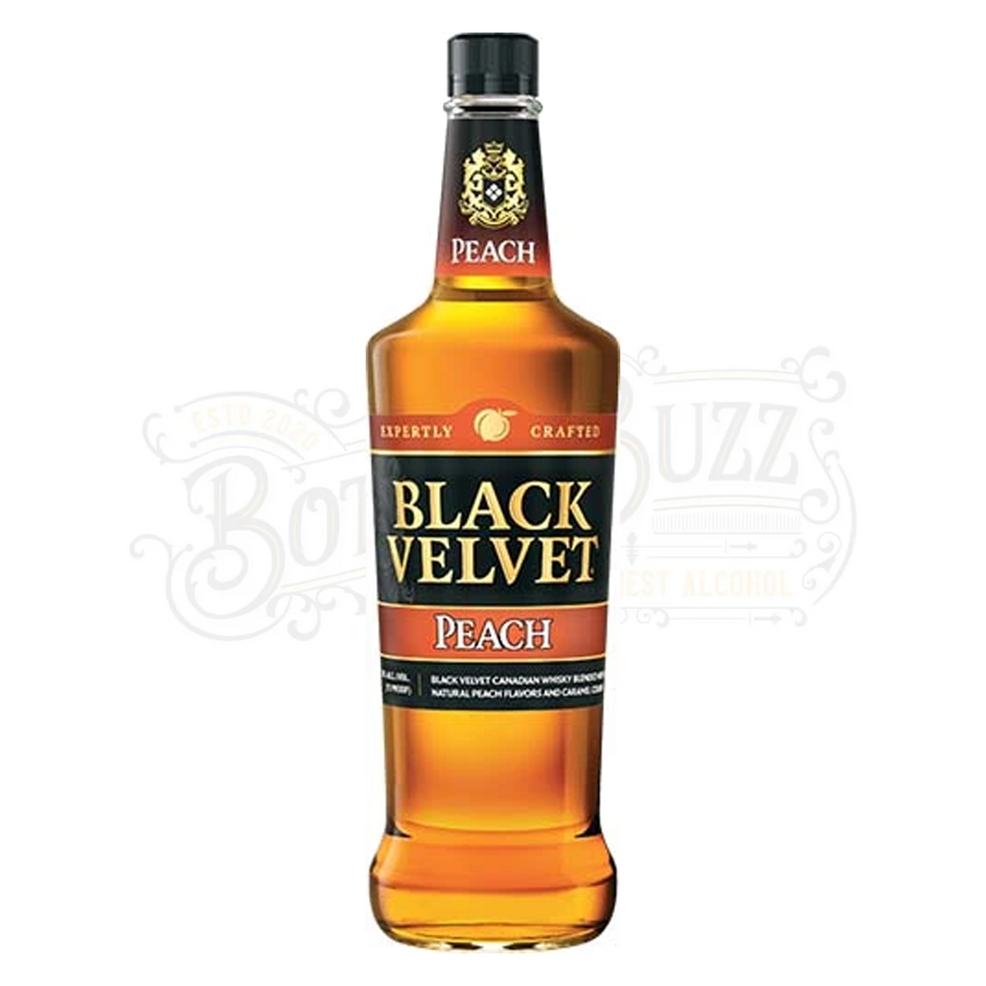 Black Velvet Peach Flavored Whiskey