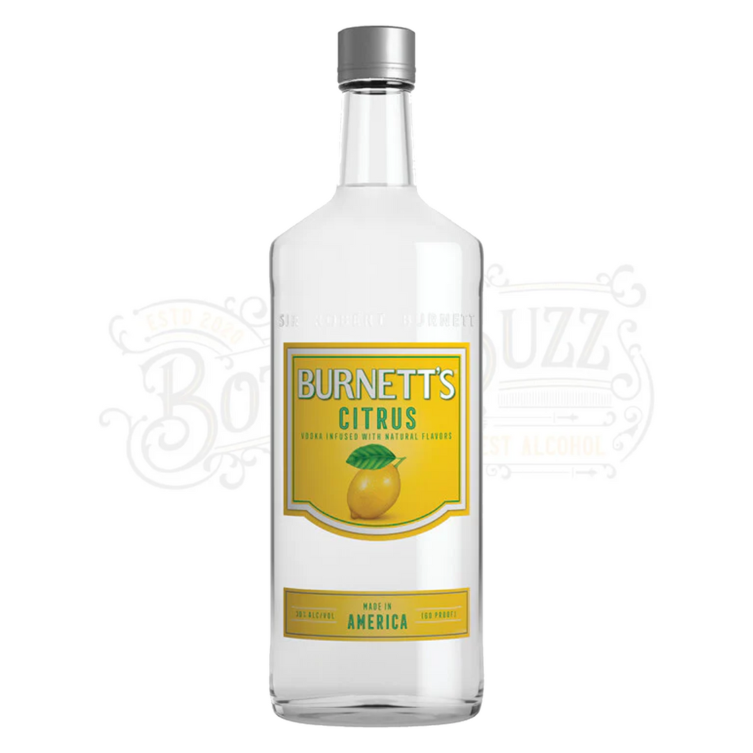 Burnett's Citrus Flavored Vodka 1L