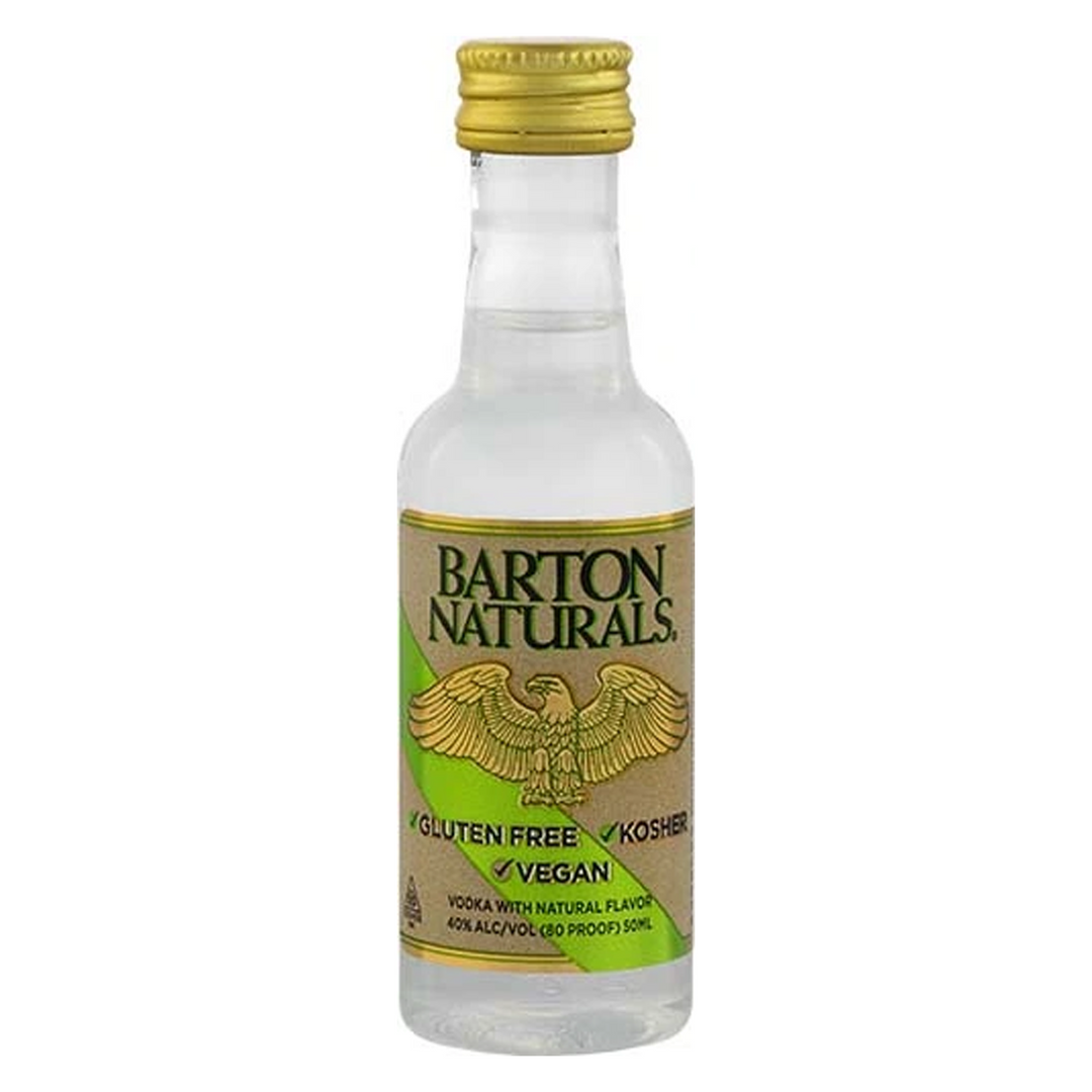 Barton Vodka Naturals 50 ml 12 Pack