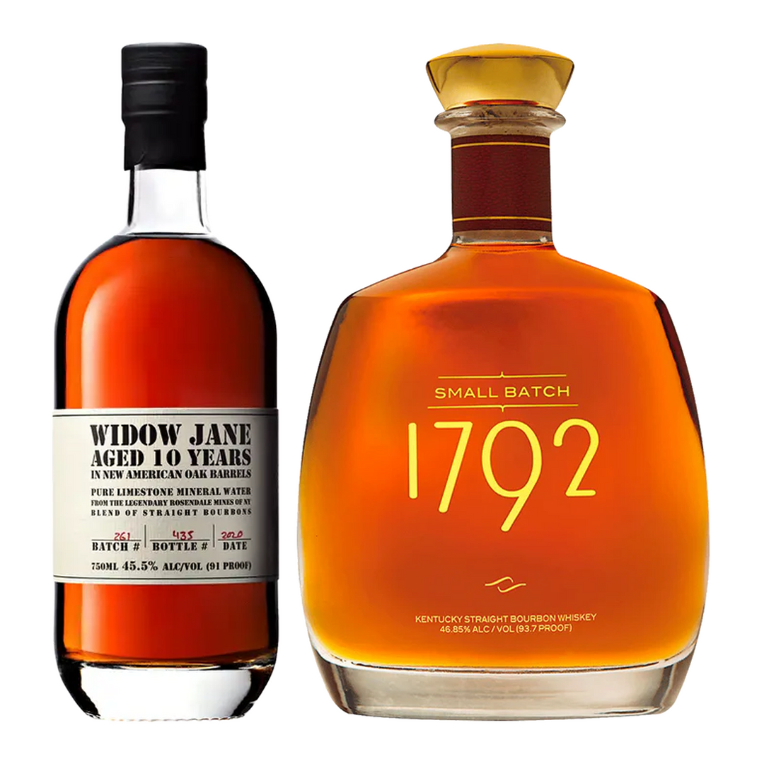 Widow Jane Bourbon 10 Yr & 1792 Straight Bourbon Small Batch Bundle
