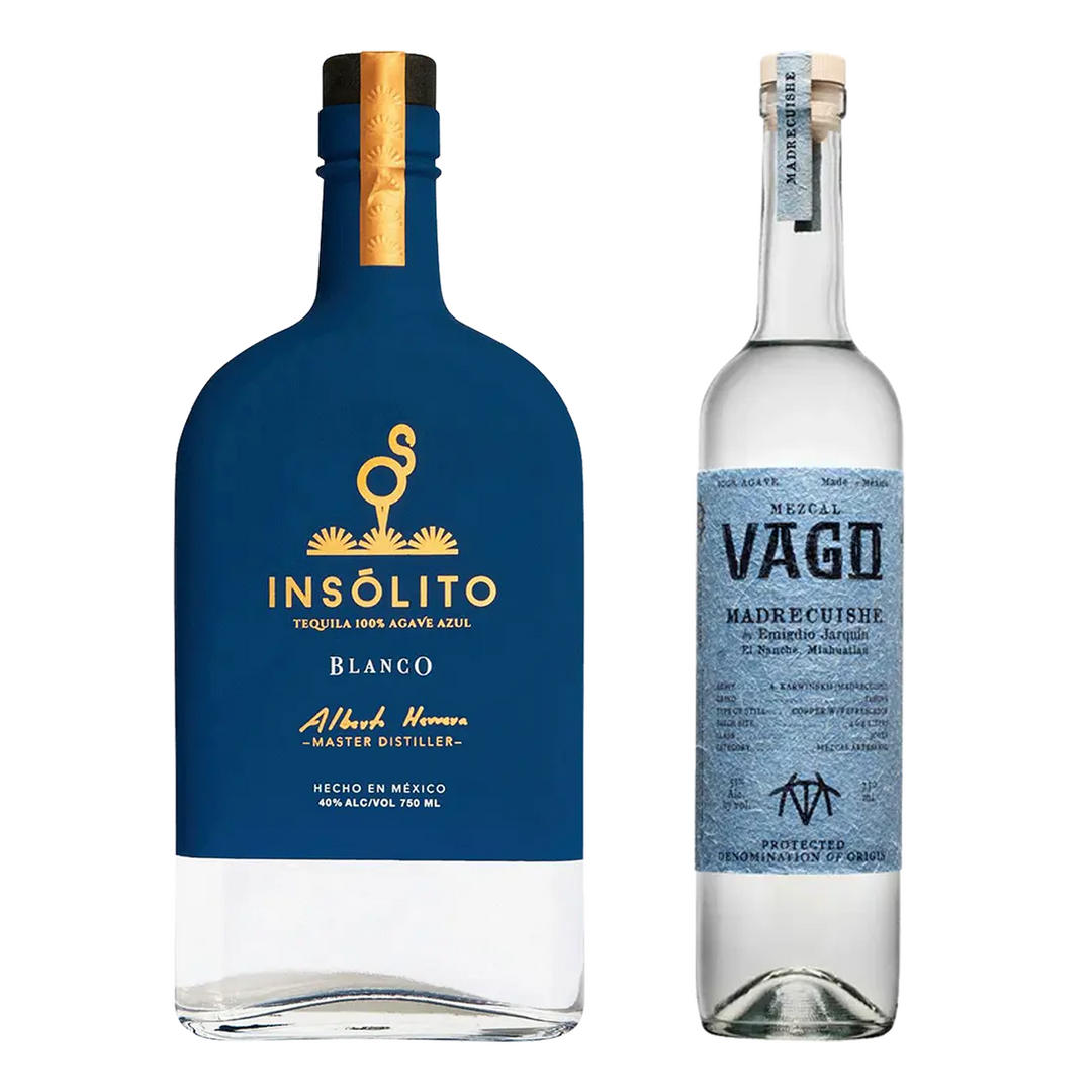 Insolito Tequila Blanco & Vago Mezcal Espadin By Emigdio Jarquin Bundle