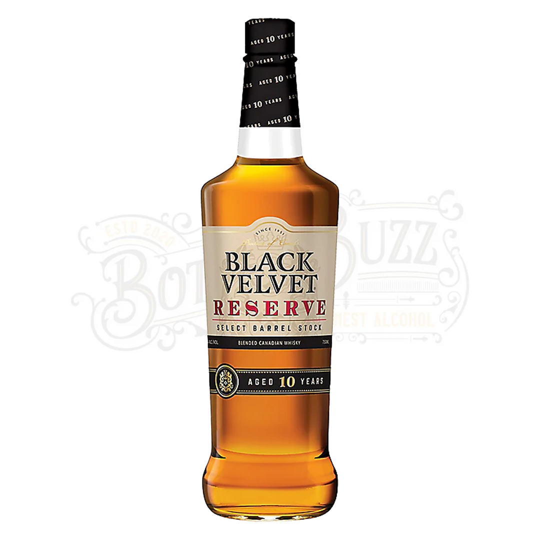 Black Velvet Canadian Whisky Reserve Select Stock 10 Year 1.75L
