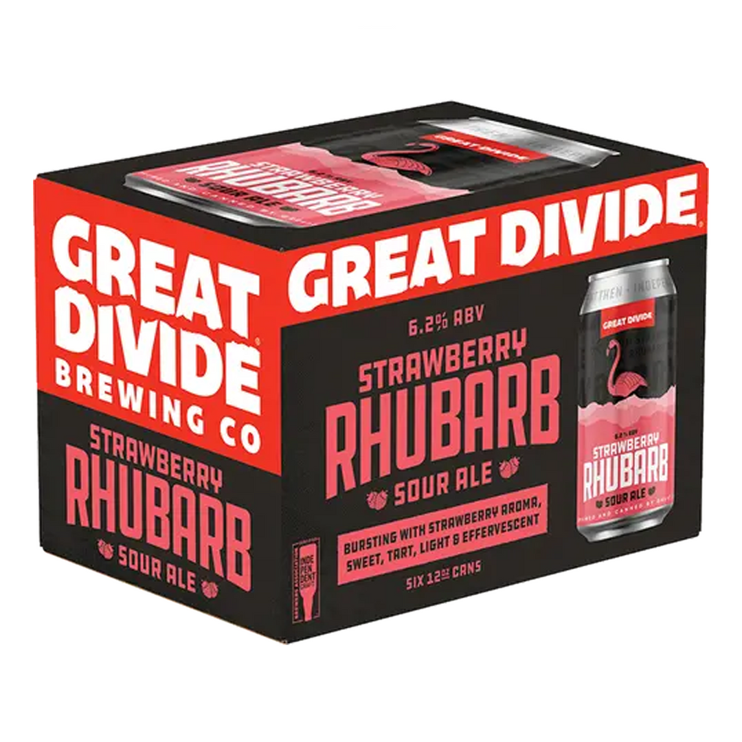 Great Divide Strawberry Rhubarb 24 Pack