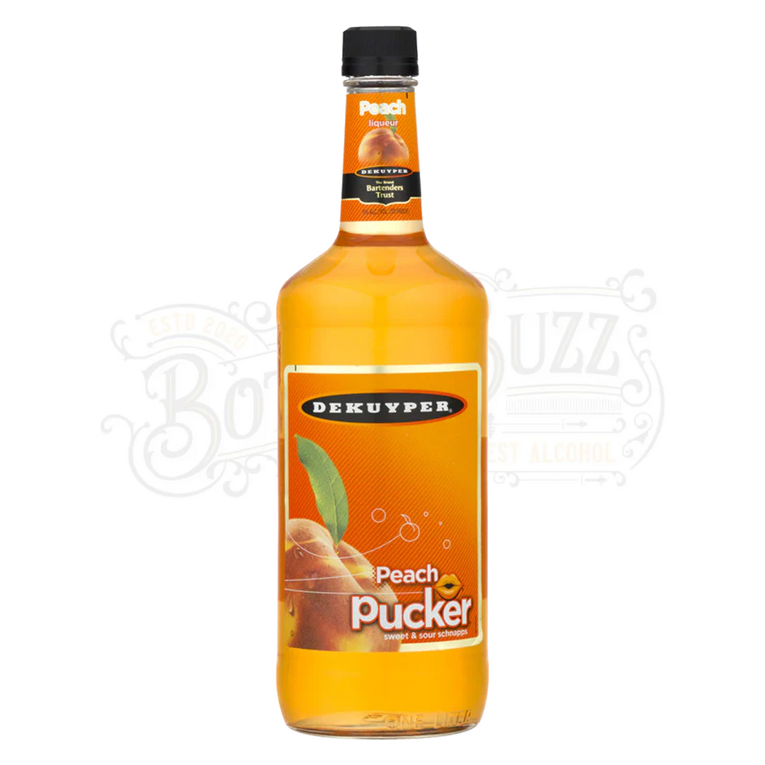 Dekuyper Sour Peach Schnapps Pucker 1L